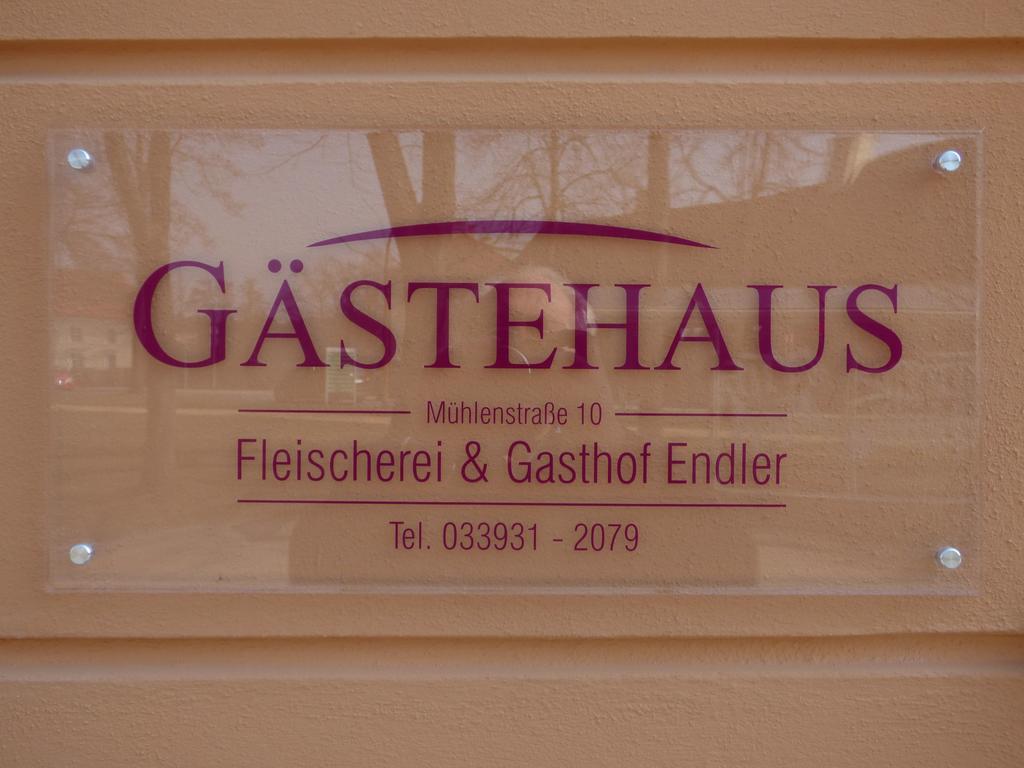 Gasthof & Fleischerei Endler Райнсберг Номер фото